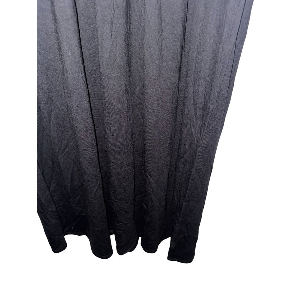 Caslon Womens Black Maxi Dress S Stretchy Rayon Blend Sleeveless Relaxed Fit - Picture 8 of 13